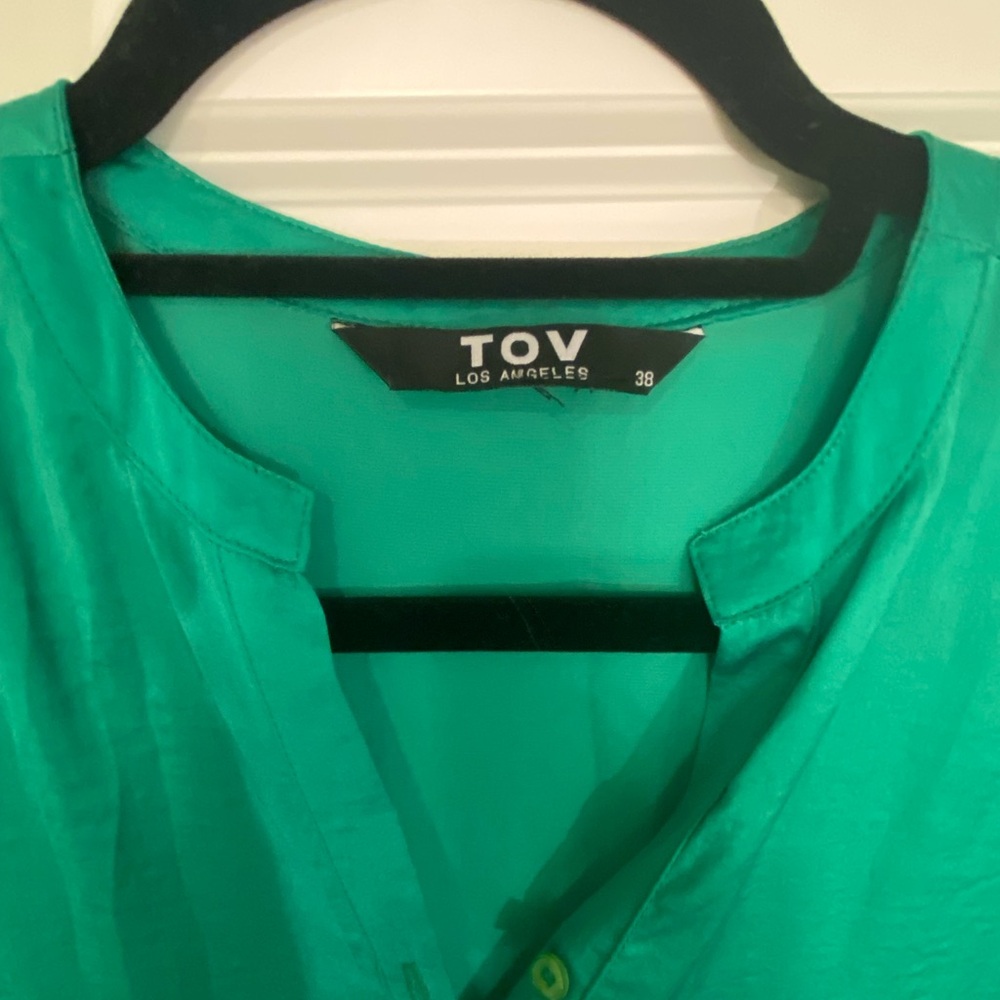 TOV Los Angeles Green Dress size 38